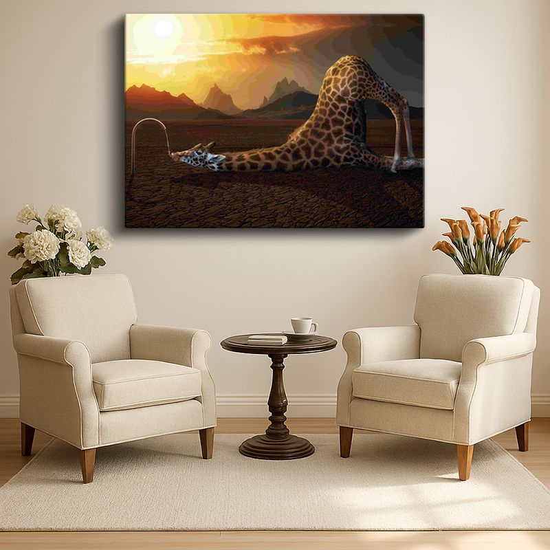 Hayvan Kanvas Tablo 312