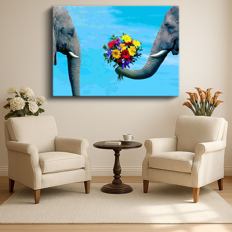 Hayvan Kanvas Tablo 338