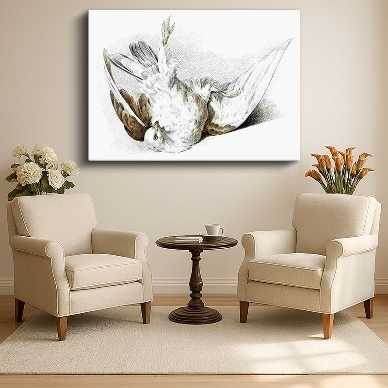 Hayvan Kanvas Tablo 458