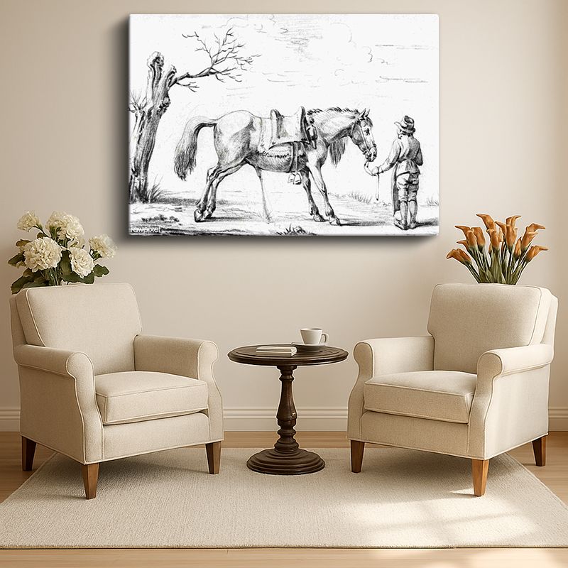 Hayvan Kanvas Tablo 466