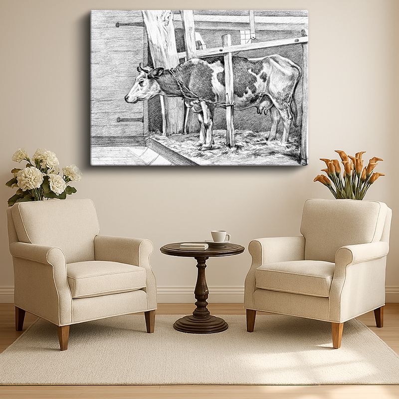 Hayvan Kanvas Tablo 467