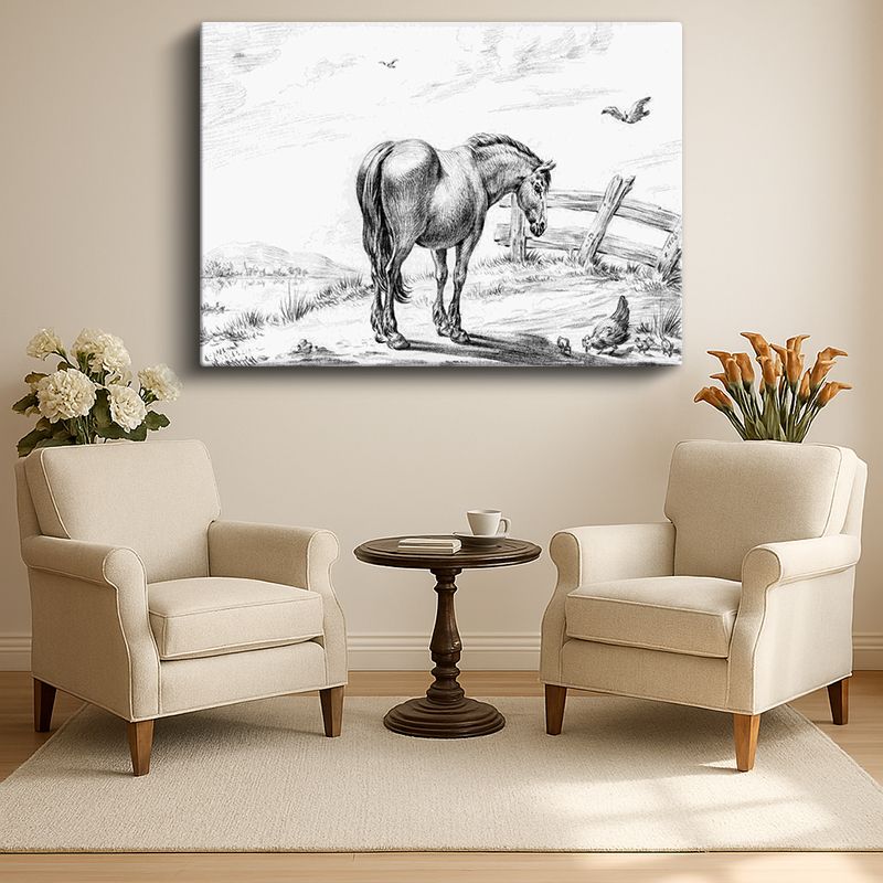 Hayvan Kanvas Tablo 472