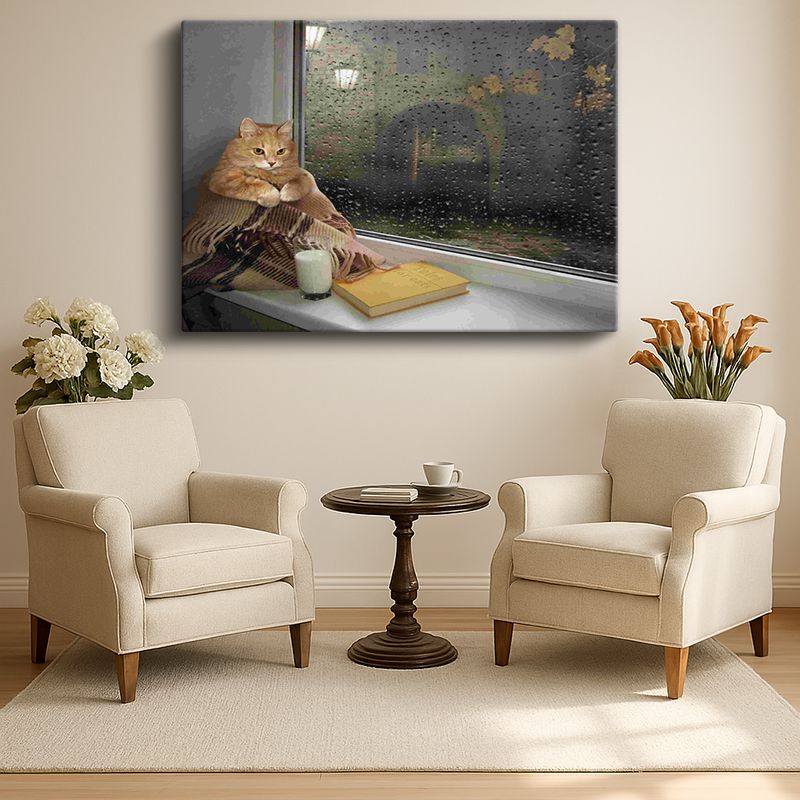 Hayvan Kanvas Tablo 499