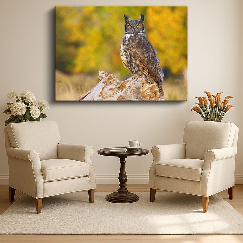 Hayvan Kanvas Tablo 500