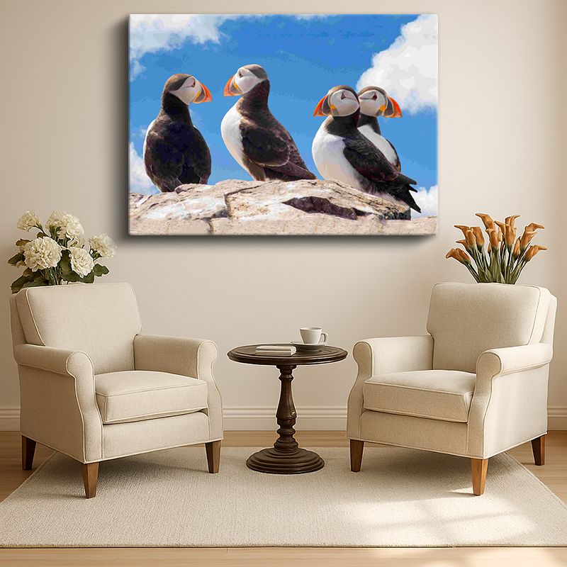 Hayvan Kanvas Tablo 520