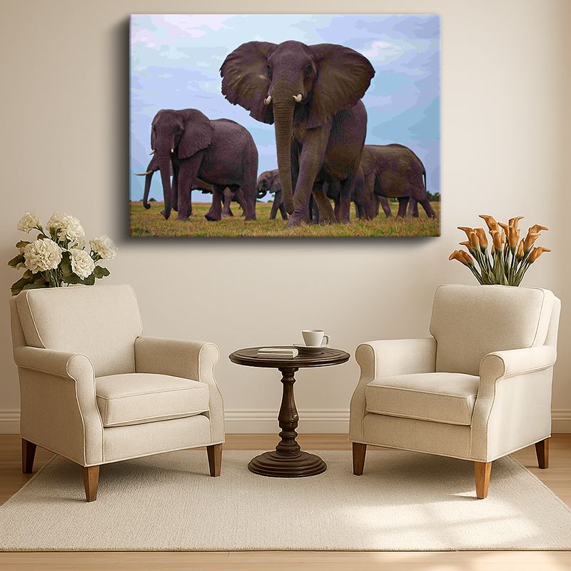 Hayvan Kanvas Tablo 566