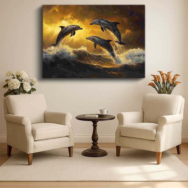 Hayvan Kanvas Tablo 645