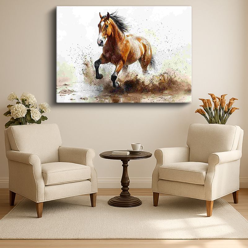 Hayvan Kanvas Tablo 660