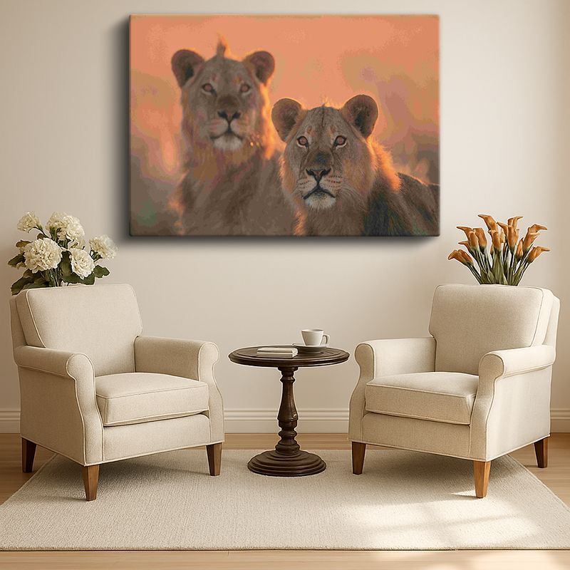 Hayvan Kanvas Tablo 670