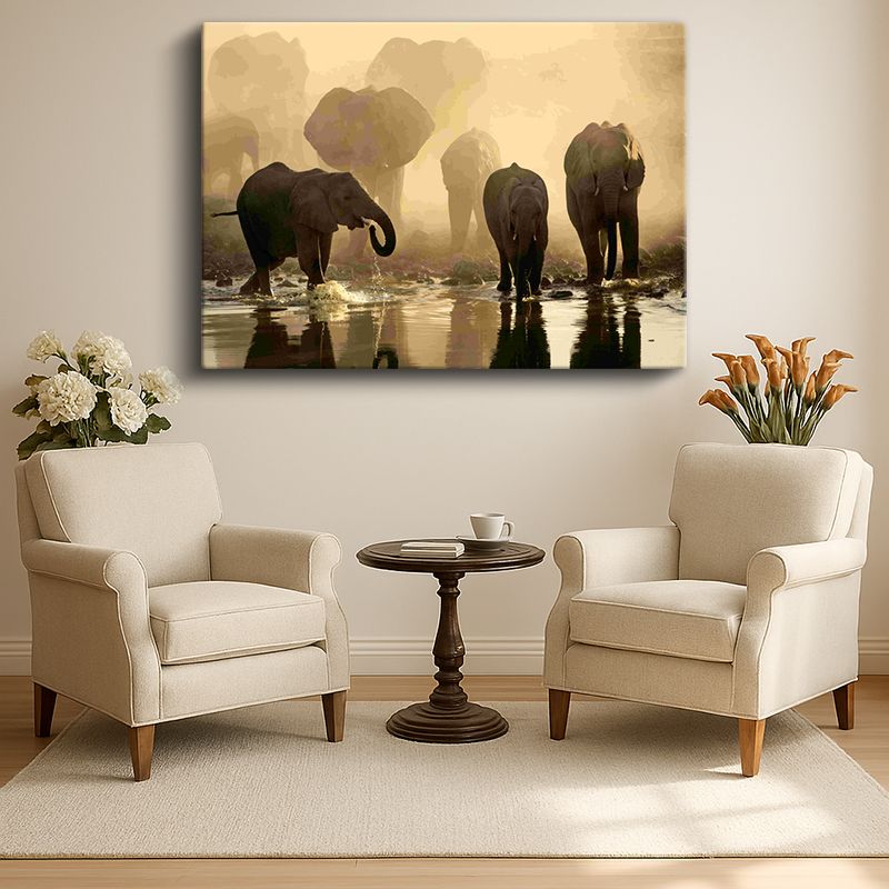 Hayvan Kanvas Tablo 717