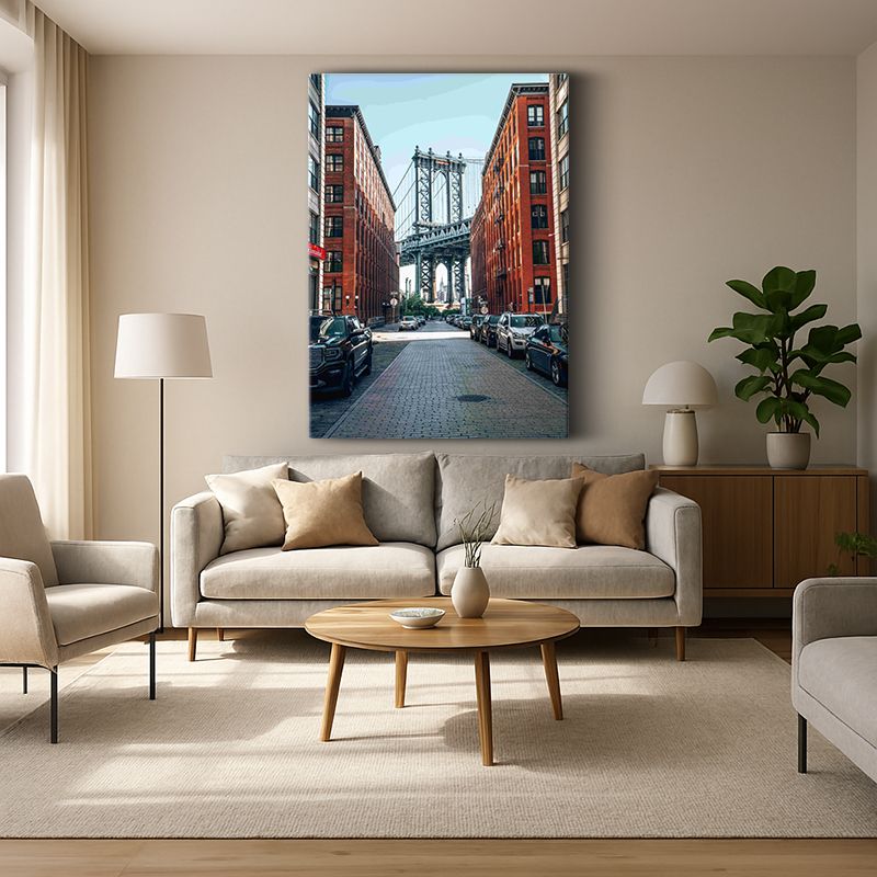 Kent & Şehir Kanvas Tablo 9