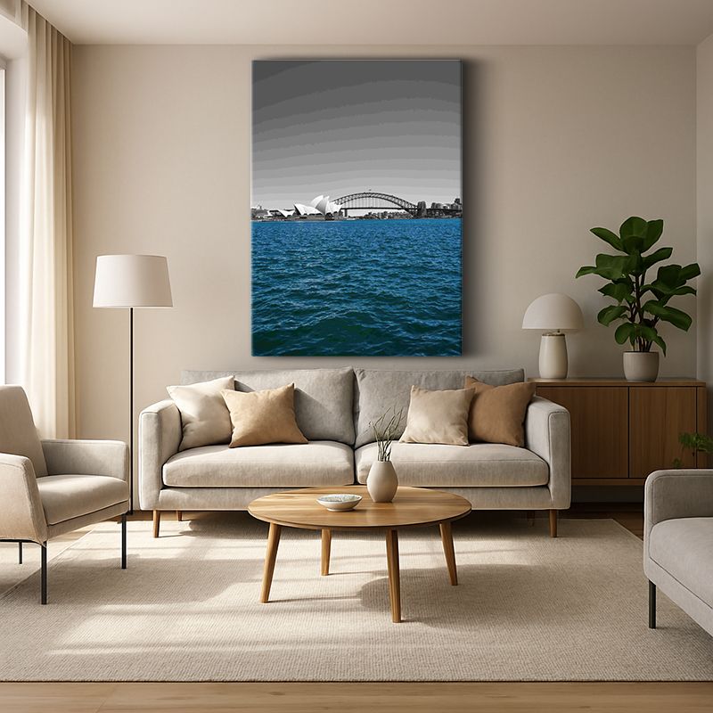 Kent & Şehir Kanvas Tablo 12