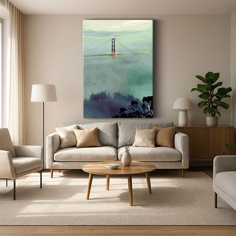 Kent & Şehir Kanvas Tablo 17