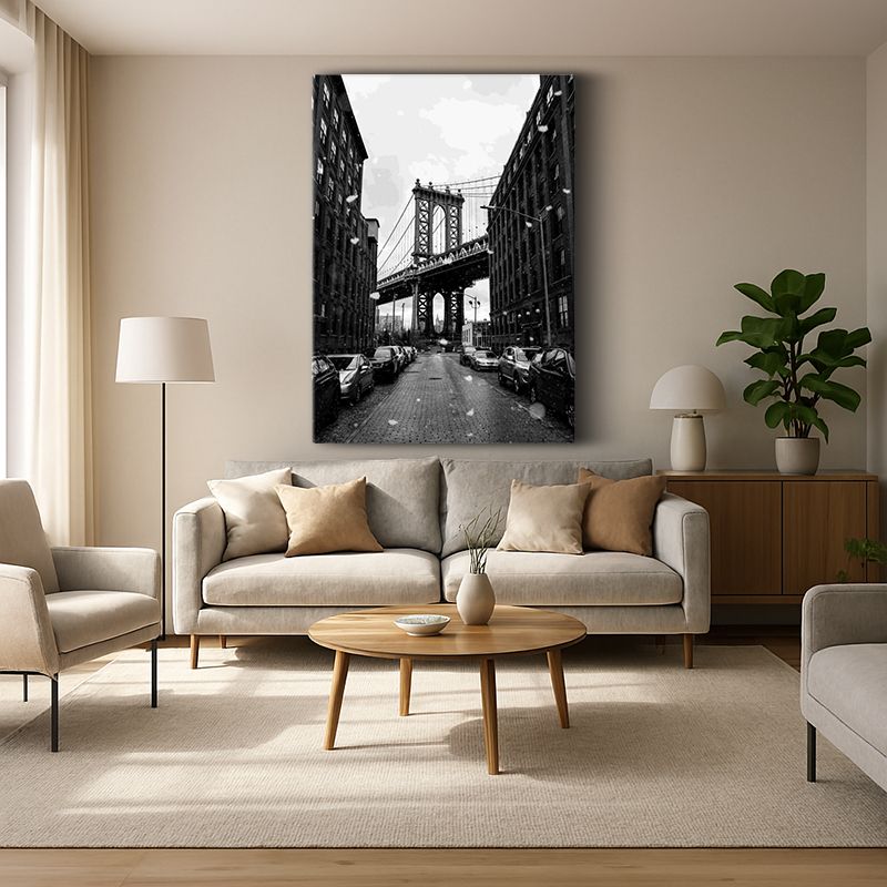 Kent & Şehir Kanvas Tablo 18