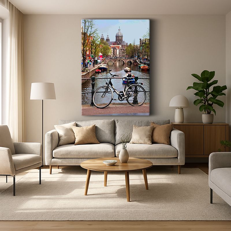 Kent & Şehir Kanvas Tablo 37