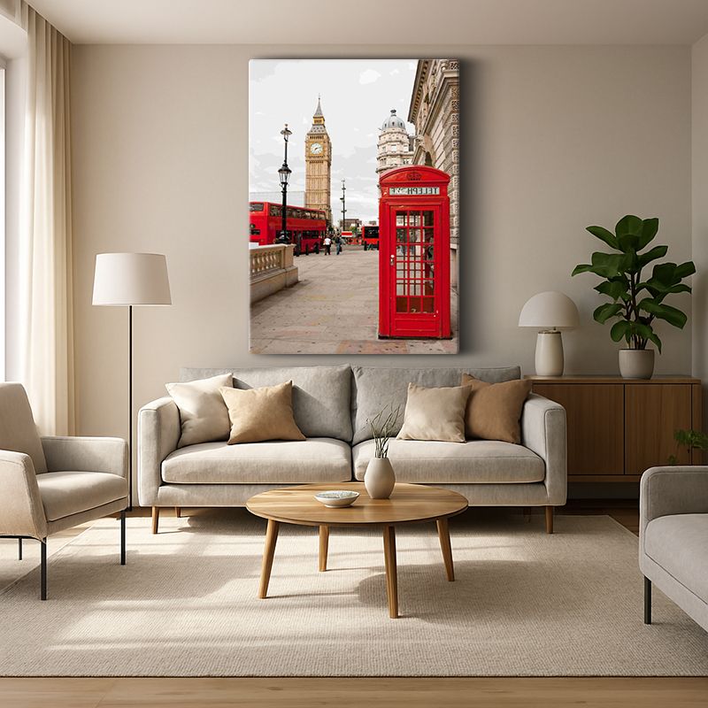 Kent & Şehir Kanvas Tablo 42