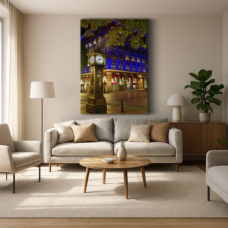 Kent & Şehir Kanvas Tablo 46