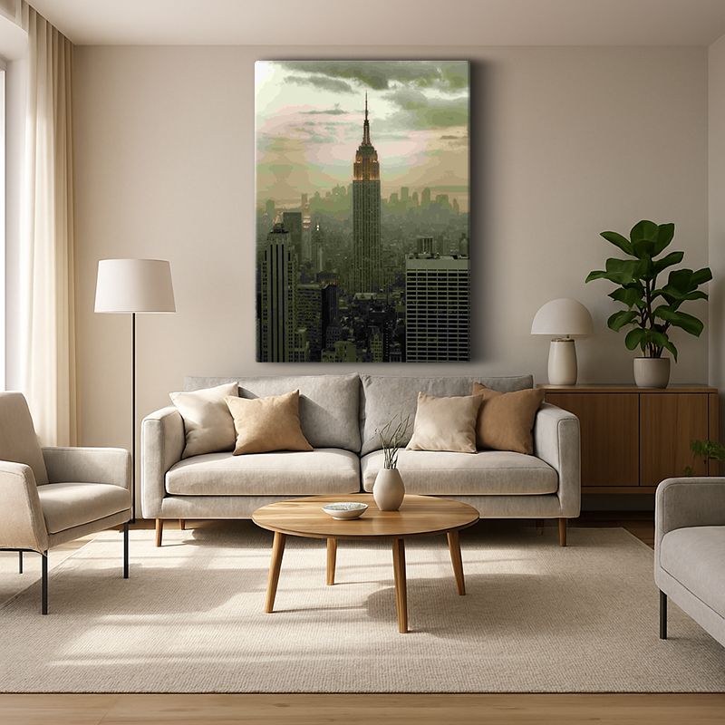 Kent & Şehir Kanvas Tablo 50