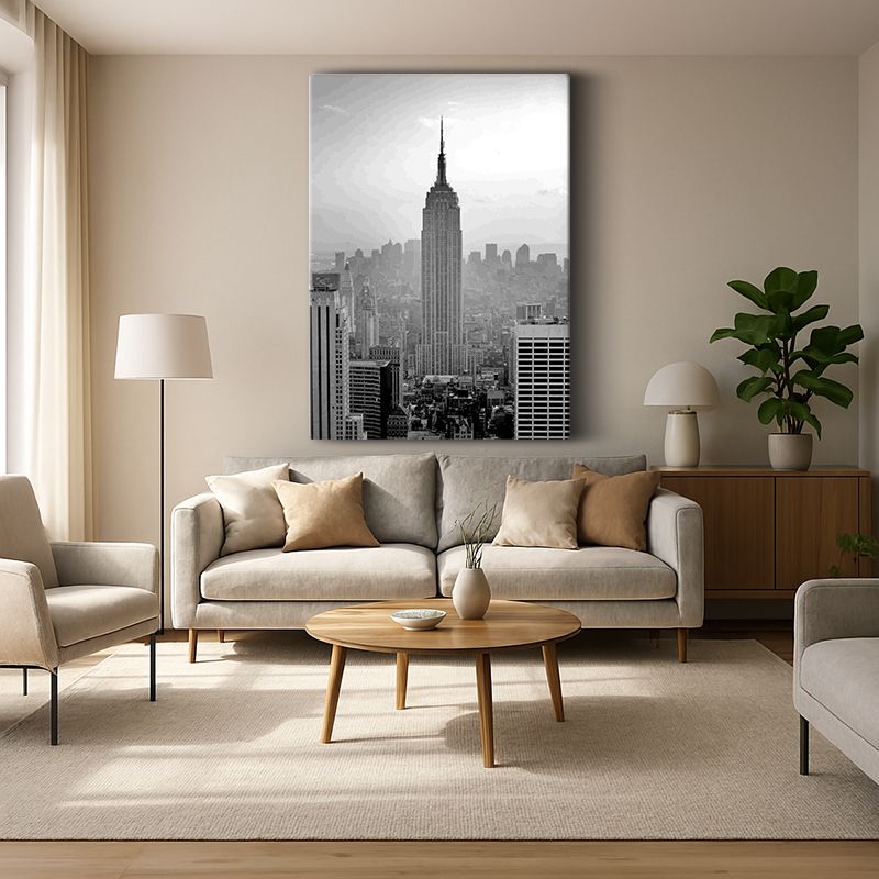 Kent & Şehir Kanvas Tablo 52