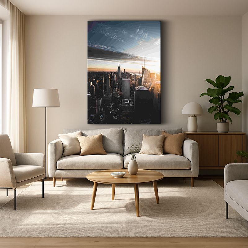 Kent & Şehir Kanvas Tablo 63