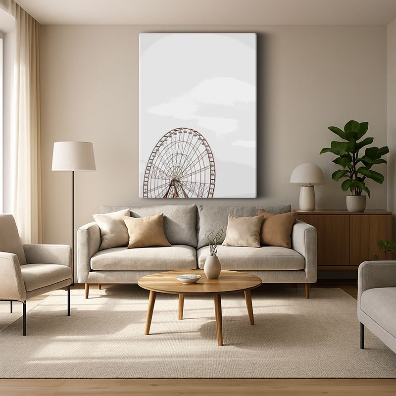 Kent & Şehir Kanvas Tablo 68