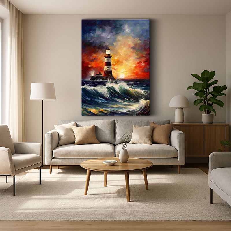 Kent & Şehir Kanvas Tablo 73