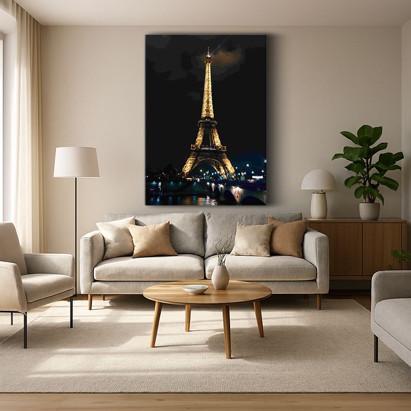 Kent & Şehir Kanvas Tablo 74