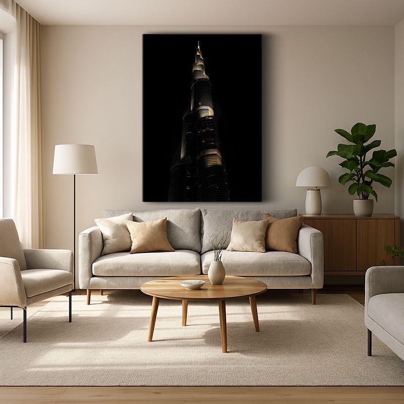 Kent & Şehir Kanvas Tablo 76