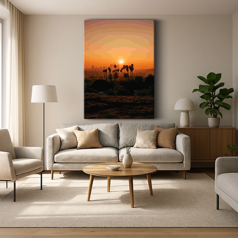 Kent & Şehir Kanvas Tablo 78