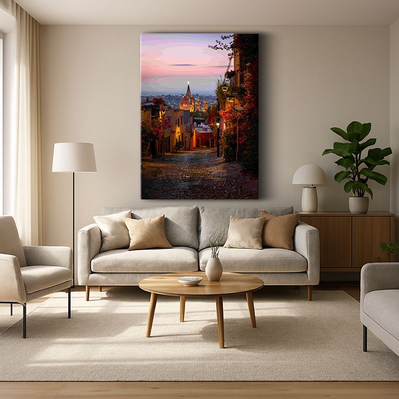 Kent & Şehir Kanvas Tablo 79