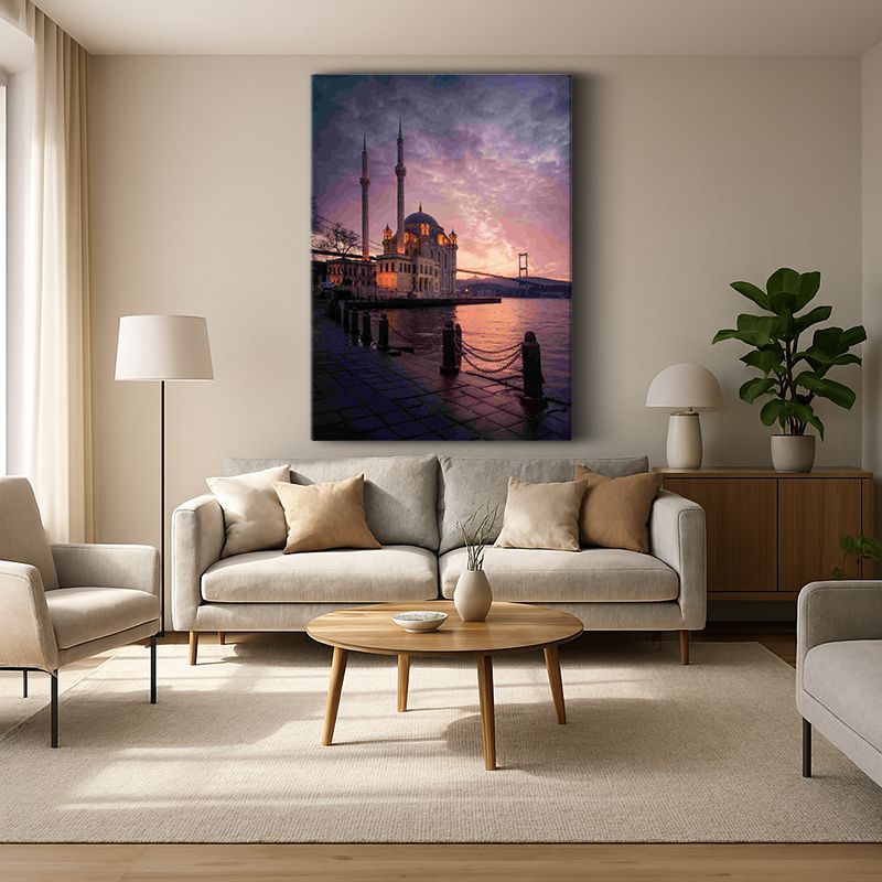 Kent & Şehir Kanvas Tablo 82