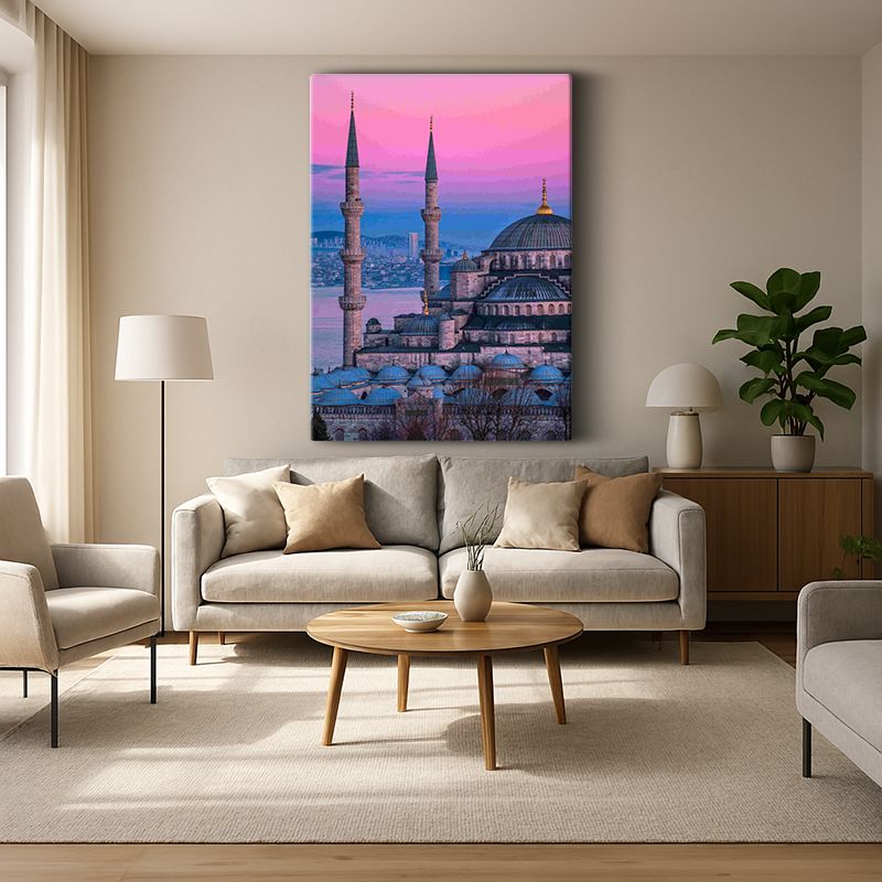 Kent & Şehir Kanvas Tablo 86