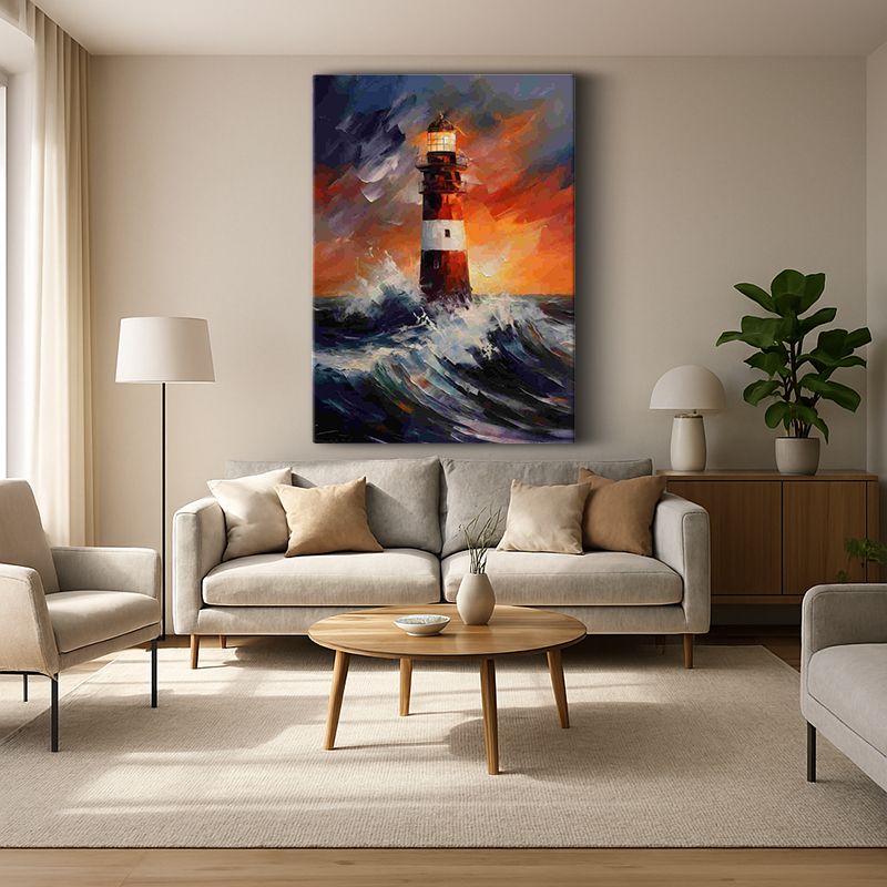 Kent & Şehir Kanvas Tablo 87