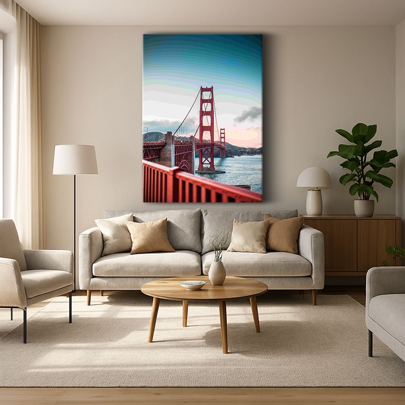 Kent & Şehir Kanvas Tablo 102