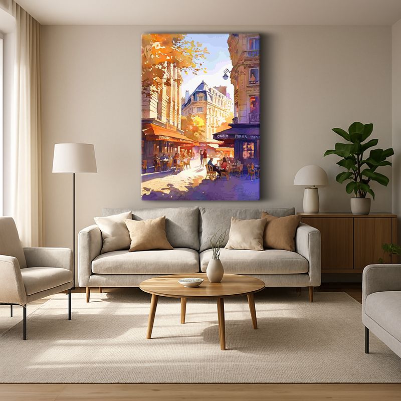 Kent & Şehir Kanvas Tablo 106