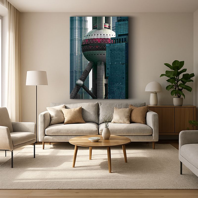 Kent & Şehir Kanvas Tablo 108