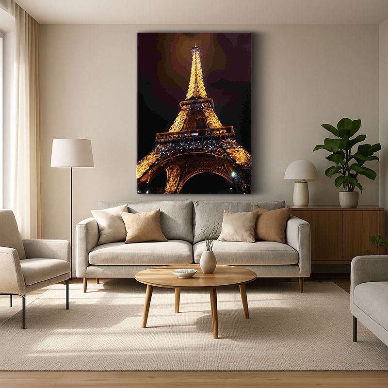 Kent & Şehir Kanvas Tablo 123