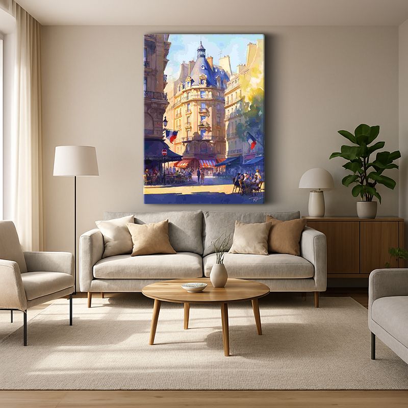 Kent & Şehir Kanvas Tablo 126