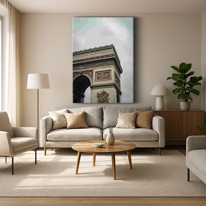 Kent & Şehir Kanvas Tablo 128