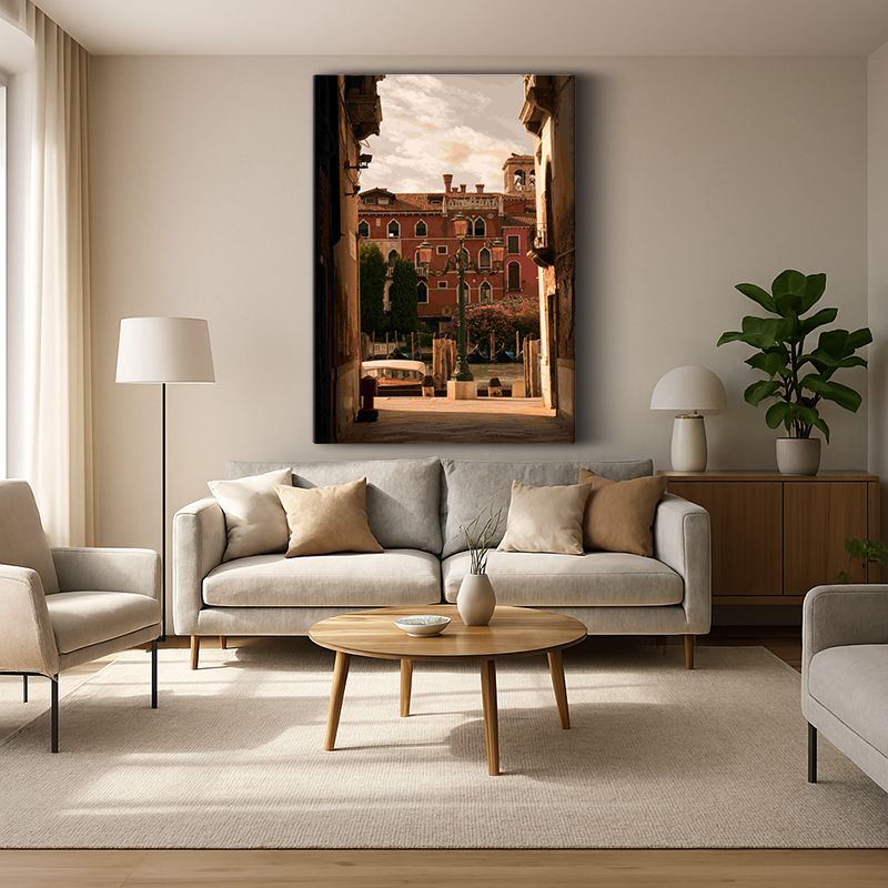 Kent & Şehir Kanvas Tablo 129