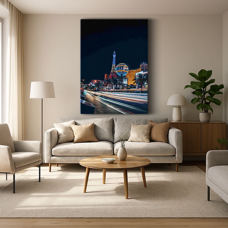 Kent & Şehir Kanvas Tablo 134