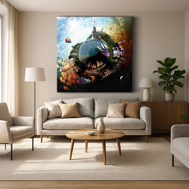 Kent & Şehir Kanvas Tablo 147