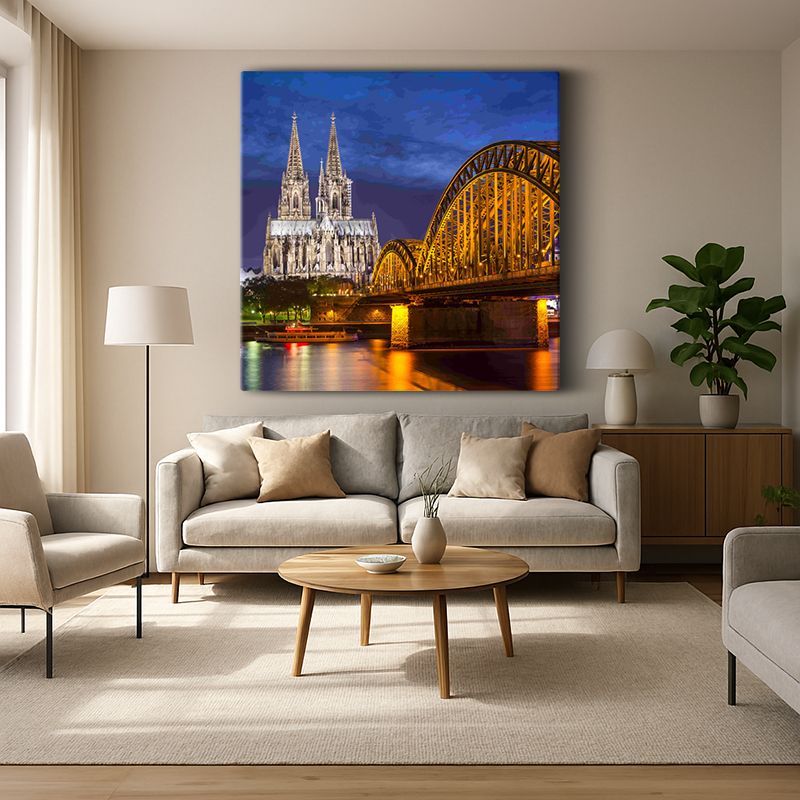 Kent & Şehir Kanvas Tablo 148