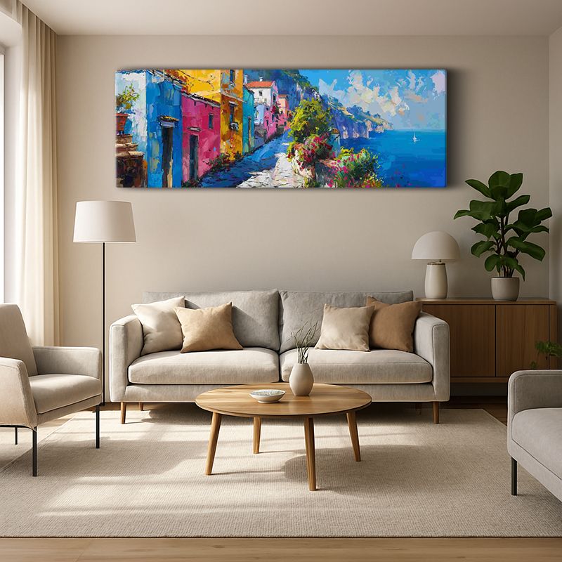 Kent & Şehir Kanvas Tablo 458