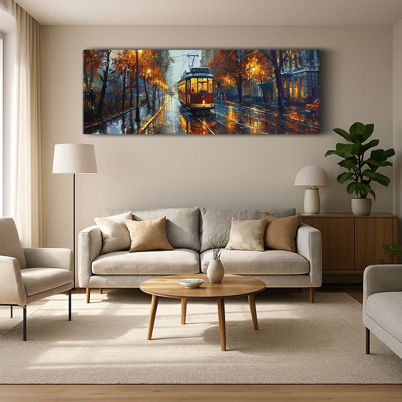 Kent & Şehir Kanvas Tablo 461