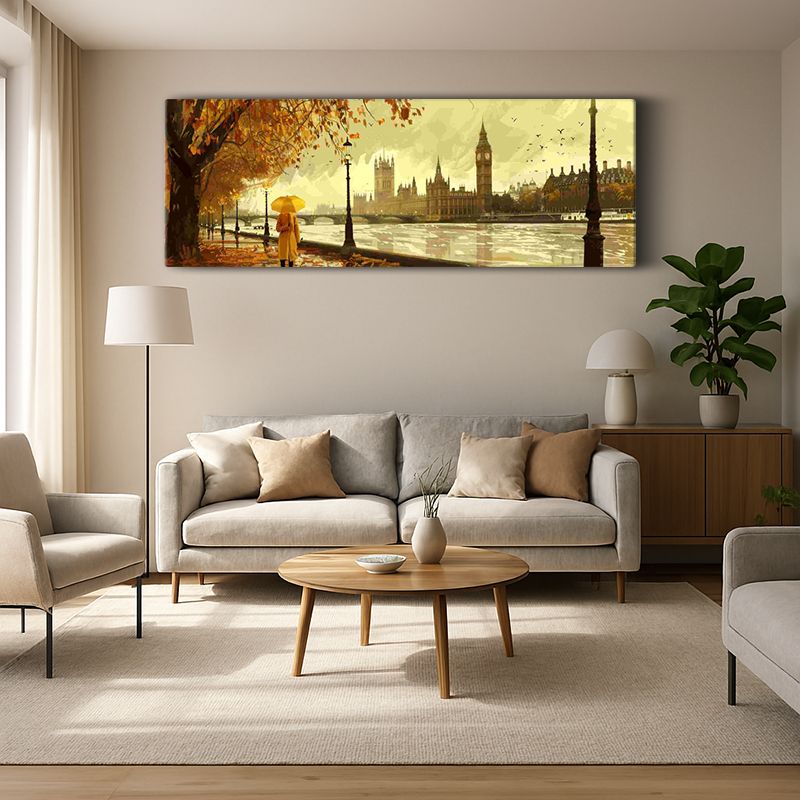 Kent & Şehir Kanvas Tablo 462