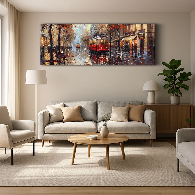 Kent & Şehir Kanvas Tablo 467