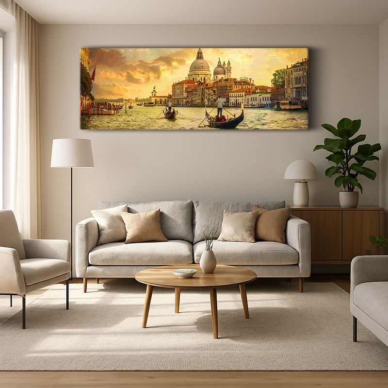 Kent & Şehir Kanvas Tablo 472