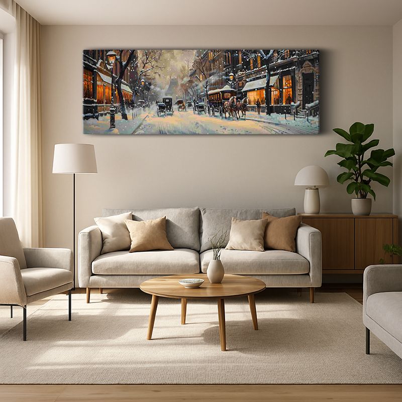 Kent & Şehir Kanvas Tablo 476