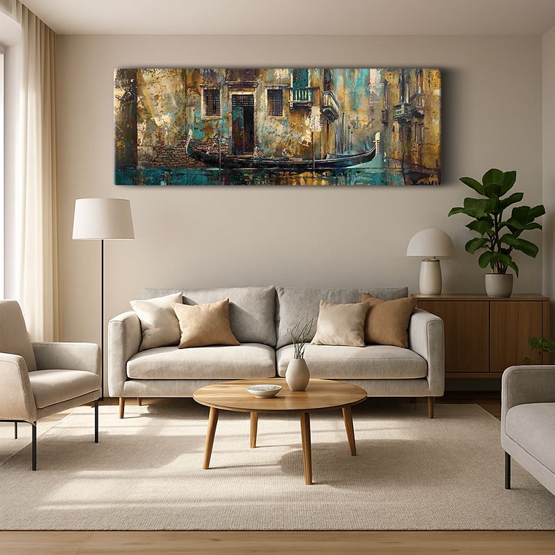 Kent & Şehir Kanvas Tablo 490